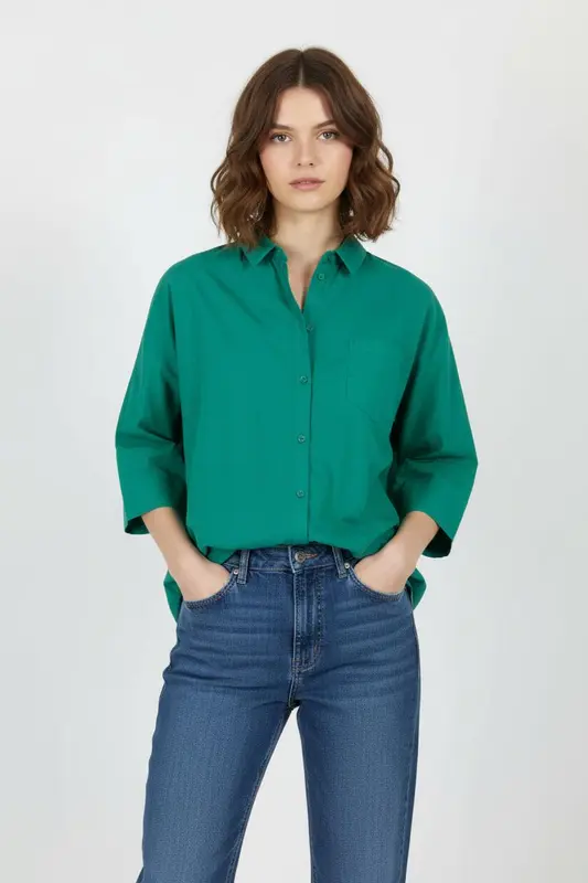 Chemise Verte - Taille XS/34