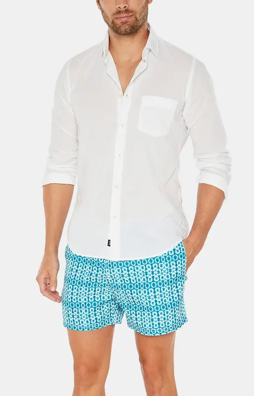 Chemise Voile de Coton Blanche