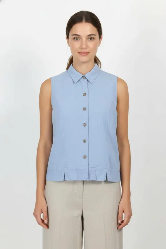 Chemisette Bleu - Taille L/40