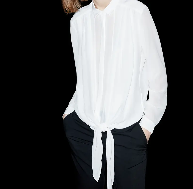 Chemisier Beige - Taille XS/34