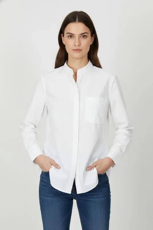Chemisier Blanc - Taille L/40