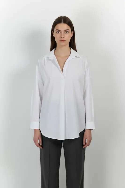Chemisier Blanc - Taille XL/42