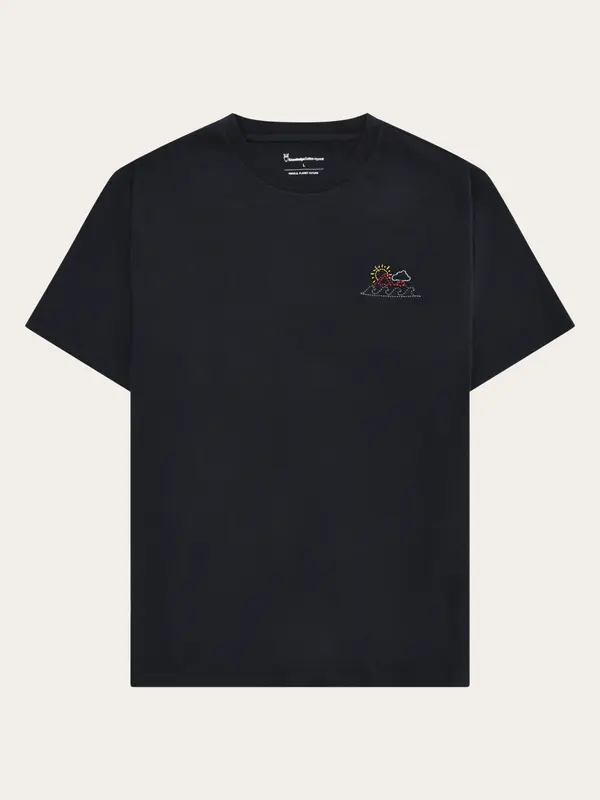 Chest print t-shirt - Night Sky