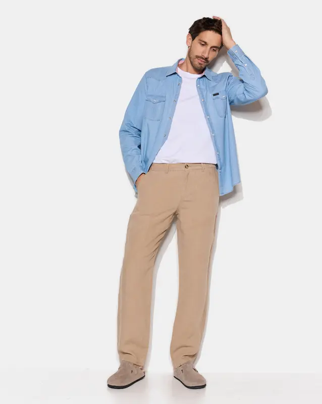 CHINO LIN BEIGE