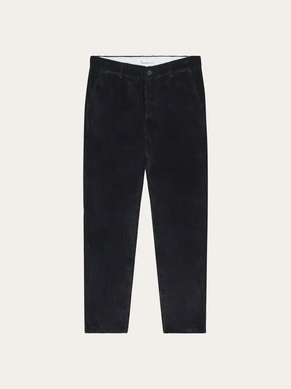 Chuck regular corduroy pants - Black Jet