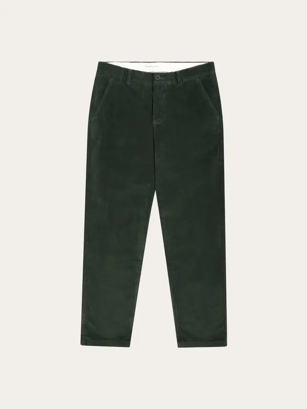 Chuck regular corduroy pants - Forest Night