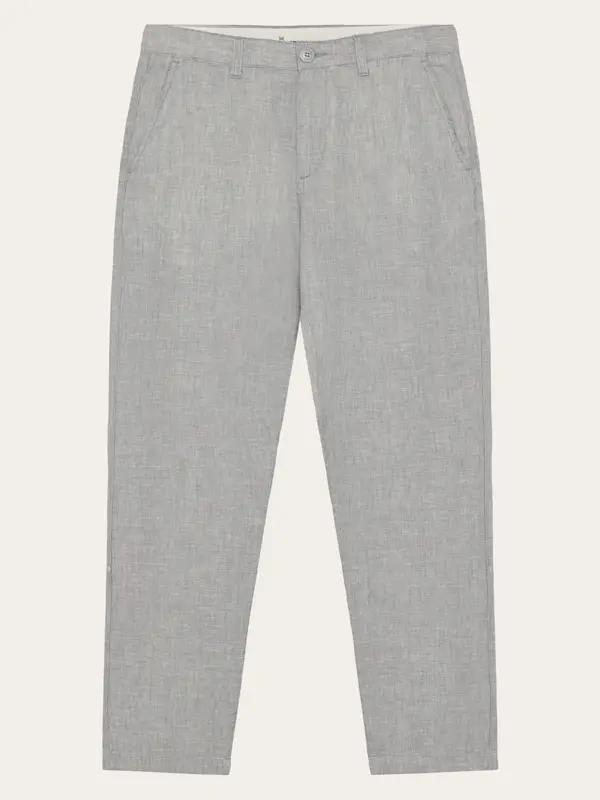 Chuck regular linen pants - Yarndyed Ultimate Grey