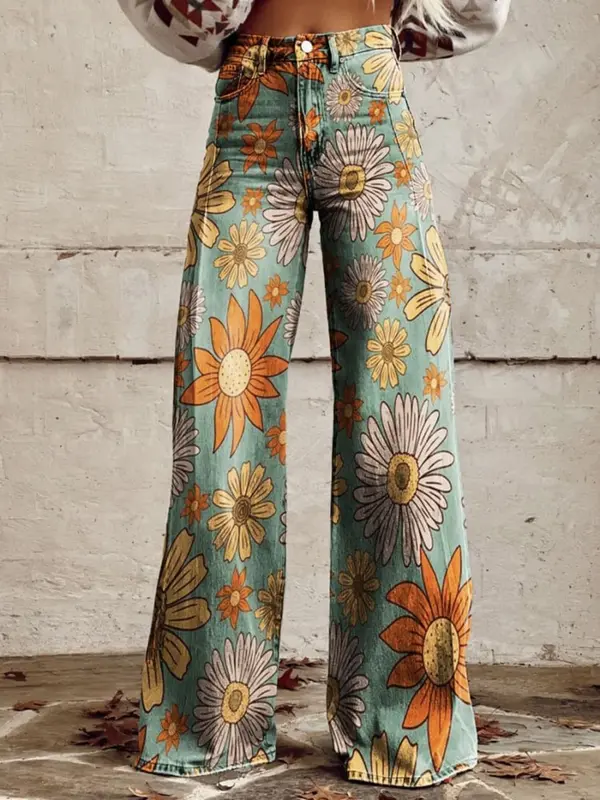 Cirilla - Pantalons Confort Floral