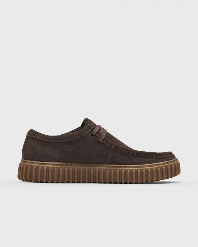 Clarks Torhill Lo Dark Brown
