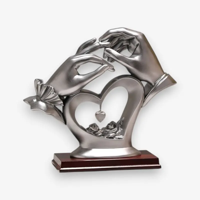 Coffret à bijoux décoratif en forme de main