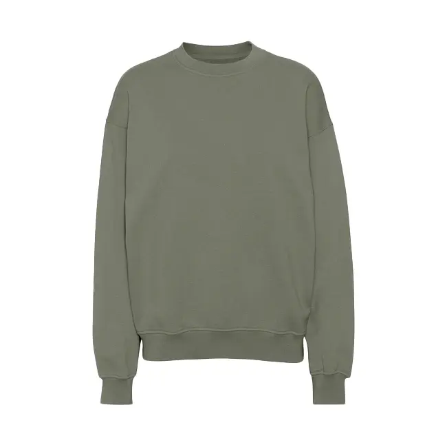 COLORFUL Pull col rond oversize