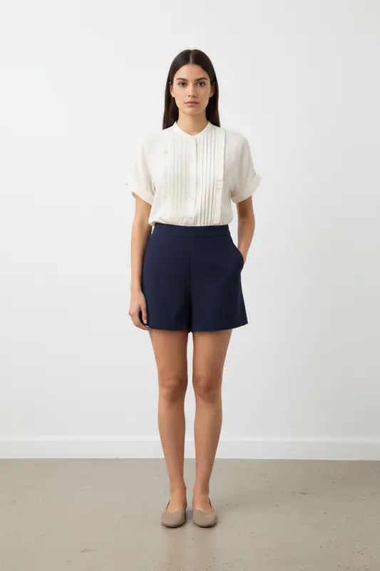 Combinaison bleue et blanche - Taille S/36