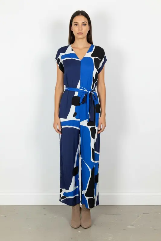Combinaison Bleue et Noire - Taille M/38