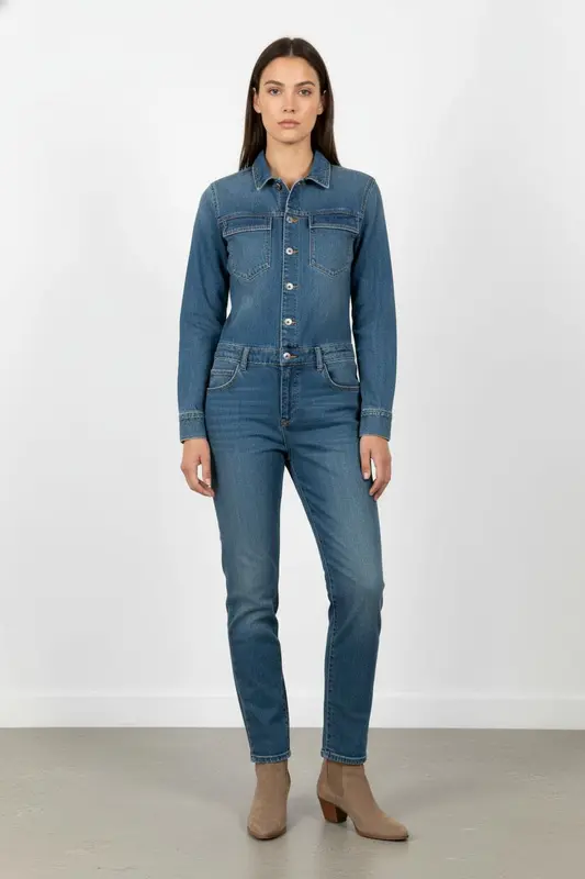 Combinaison en Jean Bleue - Taille S/36