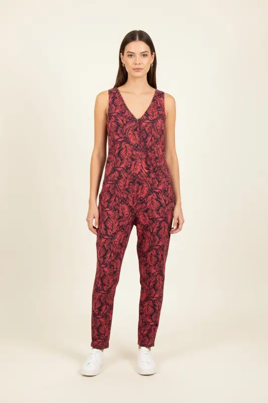 Combinaison Rouge et Noire - Taille XS/34