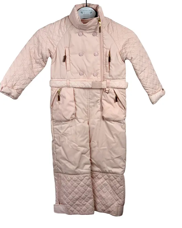 Combinaison ski Dior avec moufles 4 ans