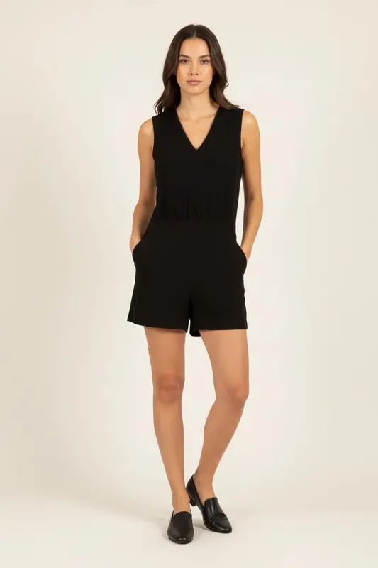 Combishort noire - Taille XS/34