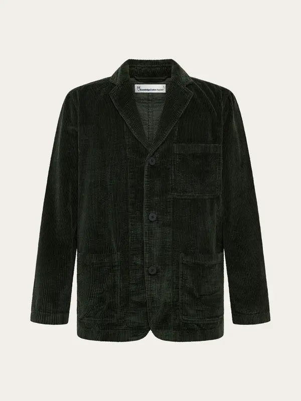 Corduroy blazer - Forest Night