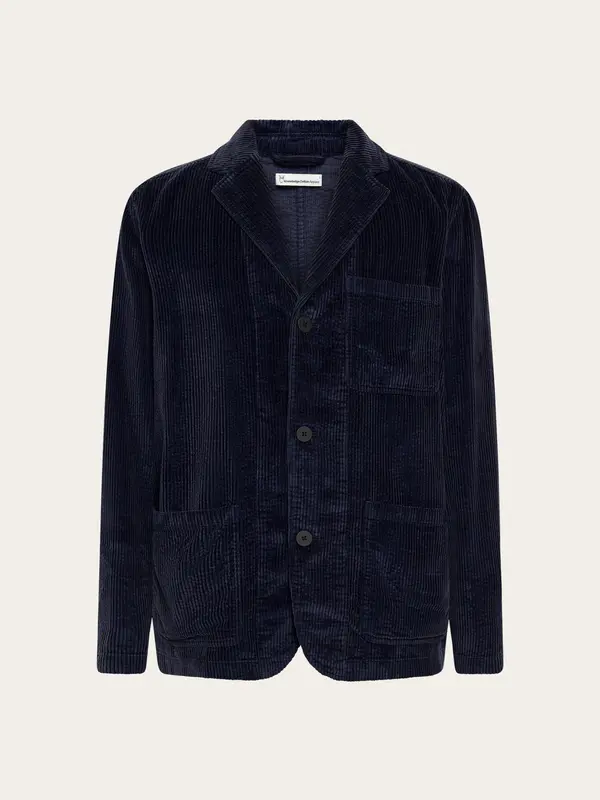 Corduroy blazer - Night Sky