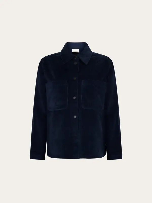 Corduroy overshirt - Night Sky