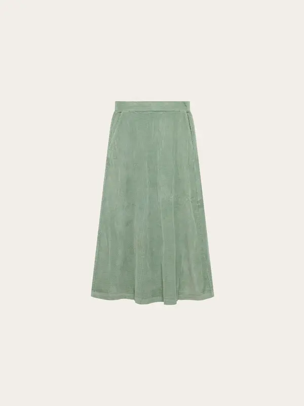 Corduroy skirt - Lily Pad