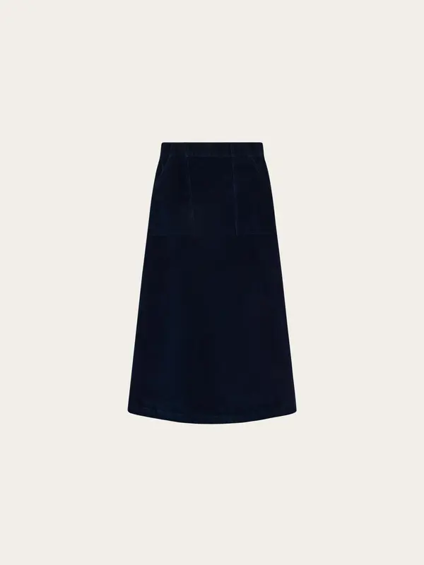 Corduroy skirt - Night Sky