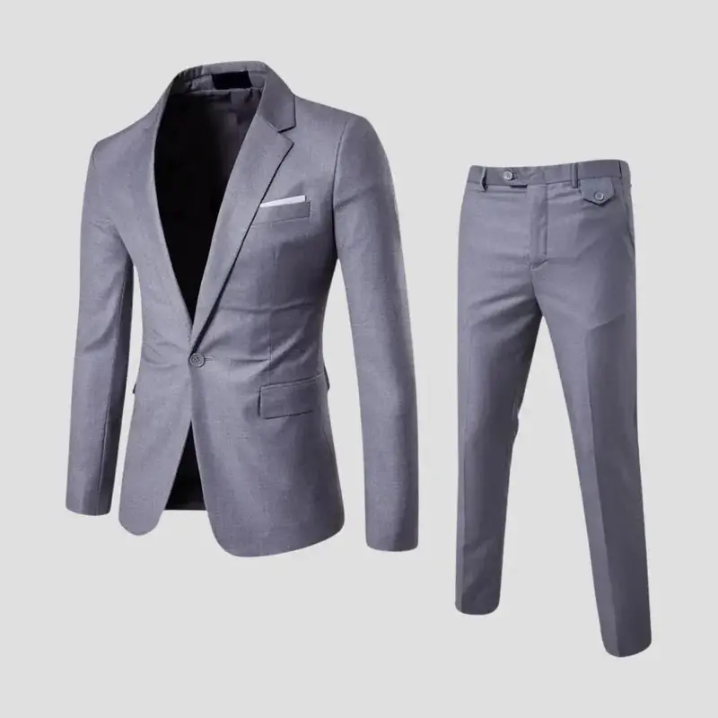 Costume deux pièces homme slim et léger, mariages et cérémonies