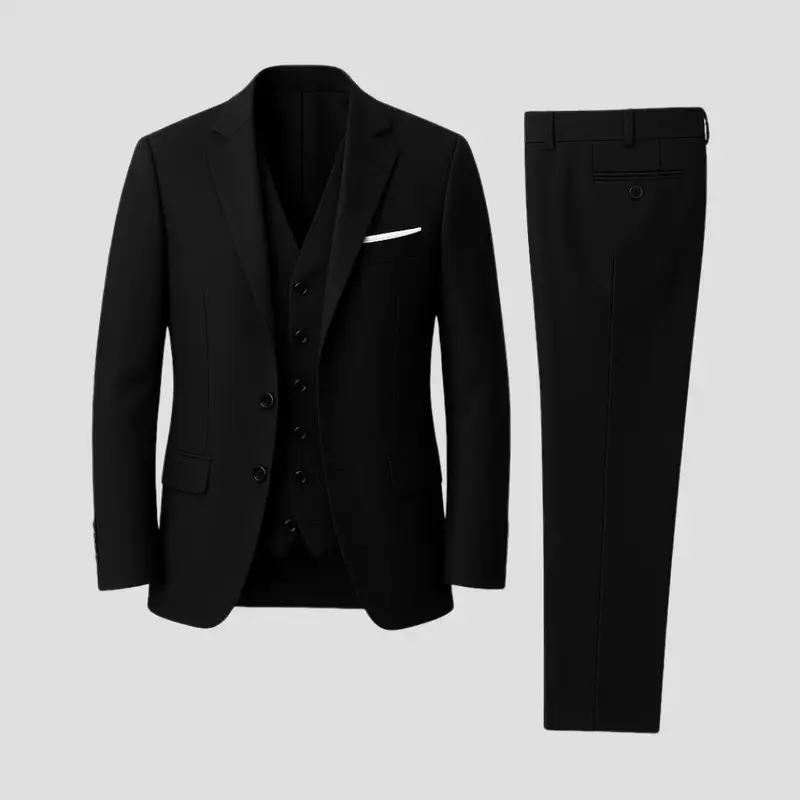 Costume trois pièces homme coupe slim, mariages et cérémonies