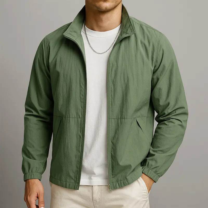 Coupe-vent homme en nylon premium, légèreté et élégance