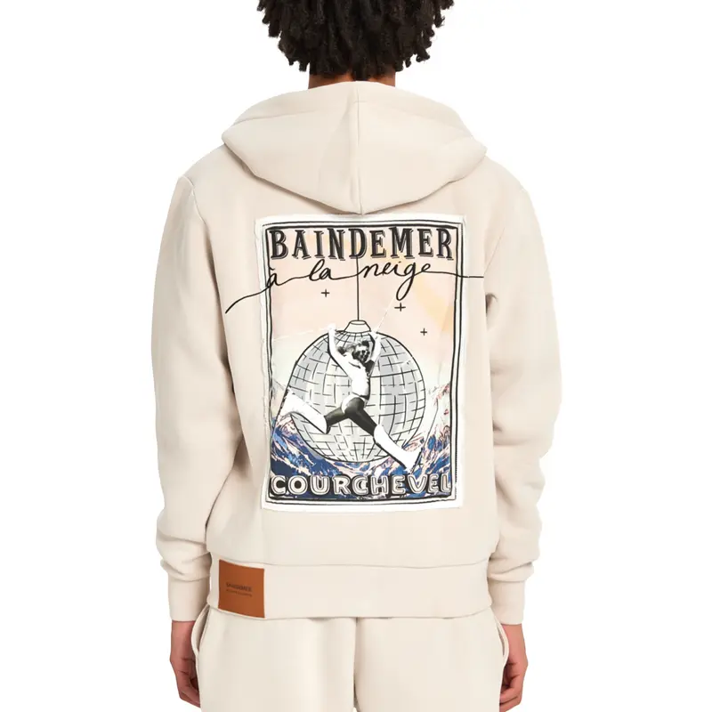 COURCHEVEL COTTON ZIP HOODIE