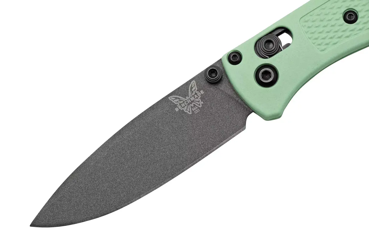 Couteau Mini Bugout Sea Foam 533GY-06 Grivory Vert d'eau BENCHMADE