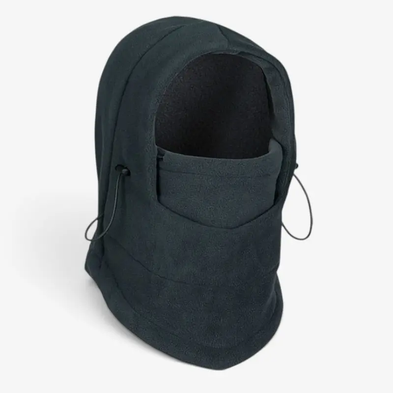 Couvre-chef polaire avec protection du visage