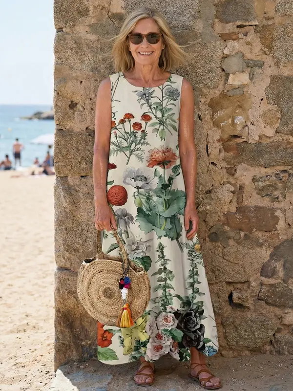 Cressa - Robe Midi Décontractée