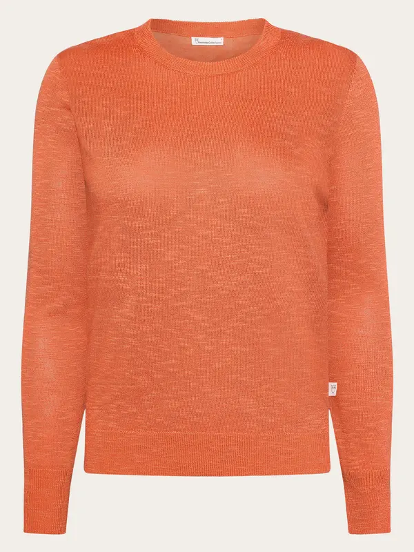 Crew neck knit Tencel™ - Langoustino