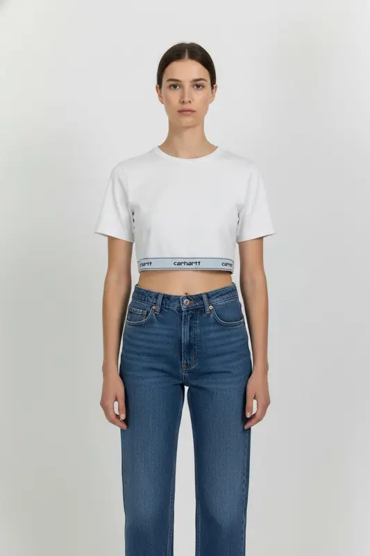 Crop top Blanc - Taille S/36