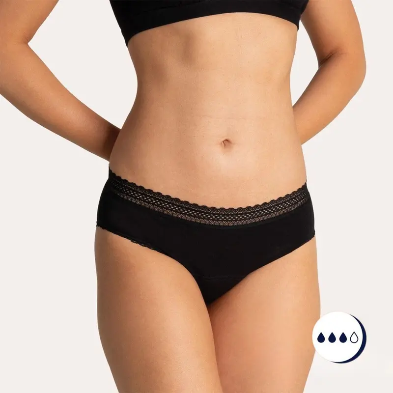 Culotte menstruelle femme Care coton issu de l'agriculture biologique Athena