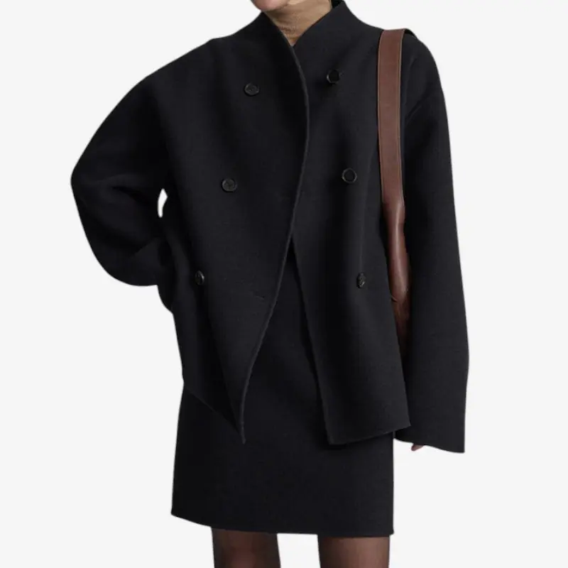 Cynthia veste femme manches longues double boutonnage