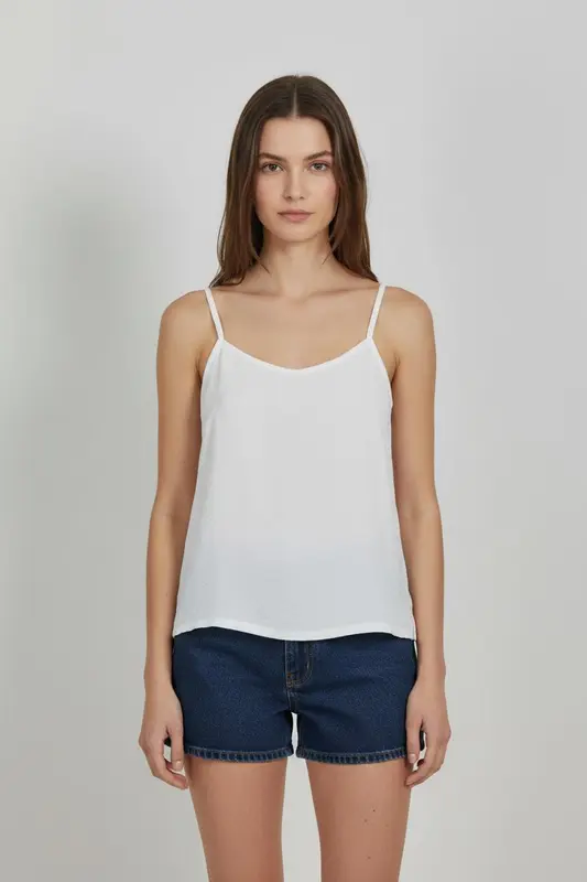Débardeur Blanc - Taille M/38 - imparfaites