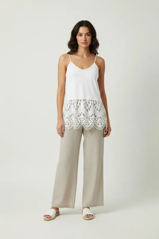 Débardeur blanc - Taille M/38