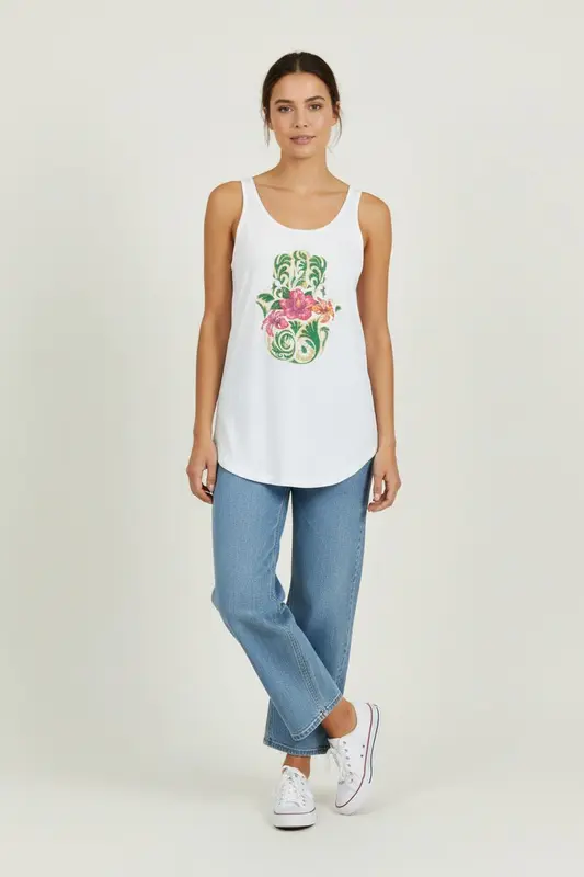 Débardeur Blanc - Taille S/36