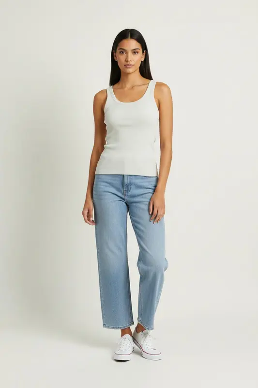 Débardeur Blanc - Taille XS/34
