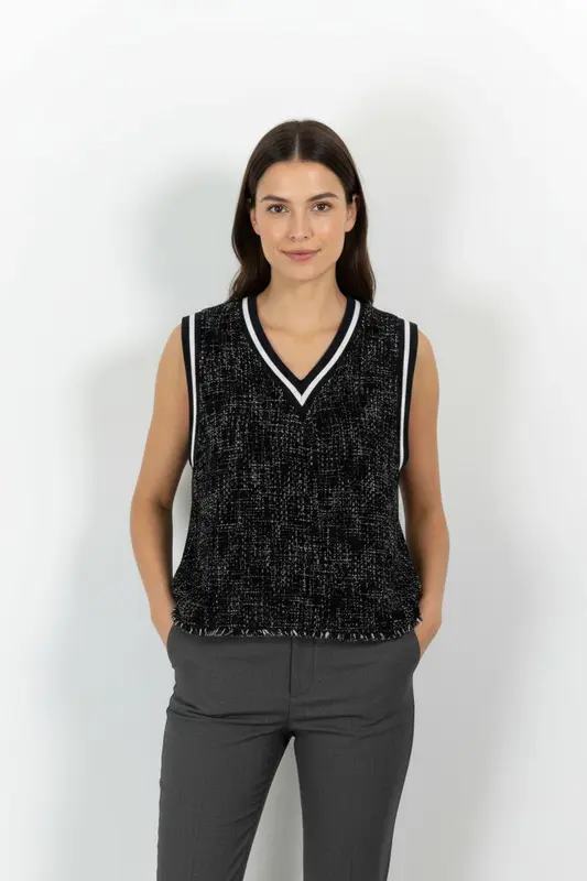 Débardeur Bleu et Blanc - Taille S/36