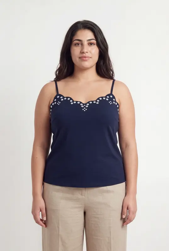 Débardeur Bleu et Blanc - Taille XL/42