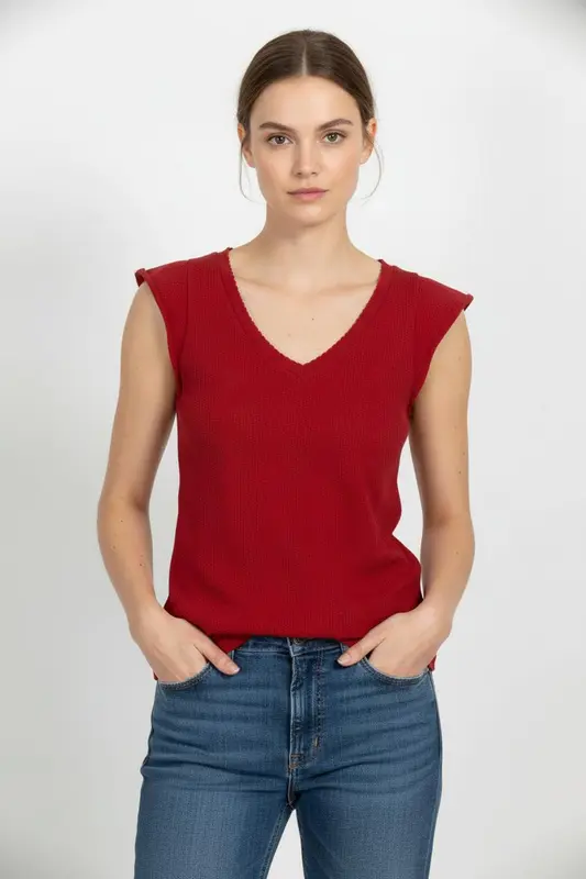 Débardeur Bordeaux - Taille S/36