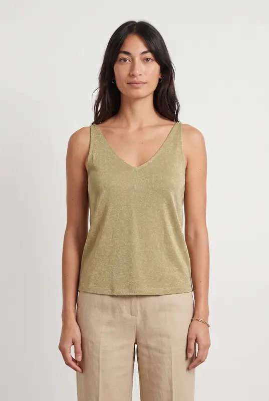 Débardeur Doré - Taille M/38