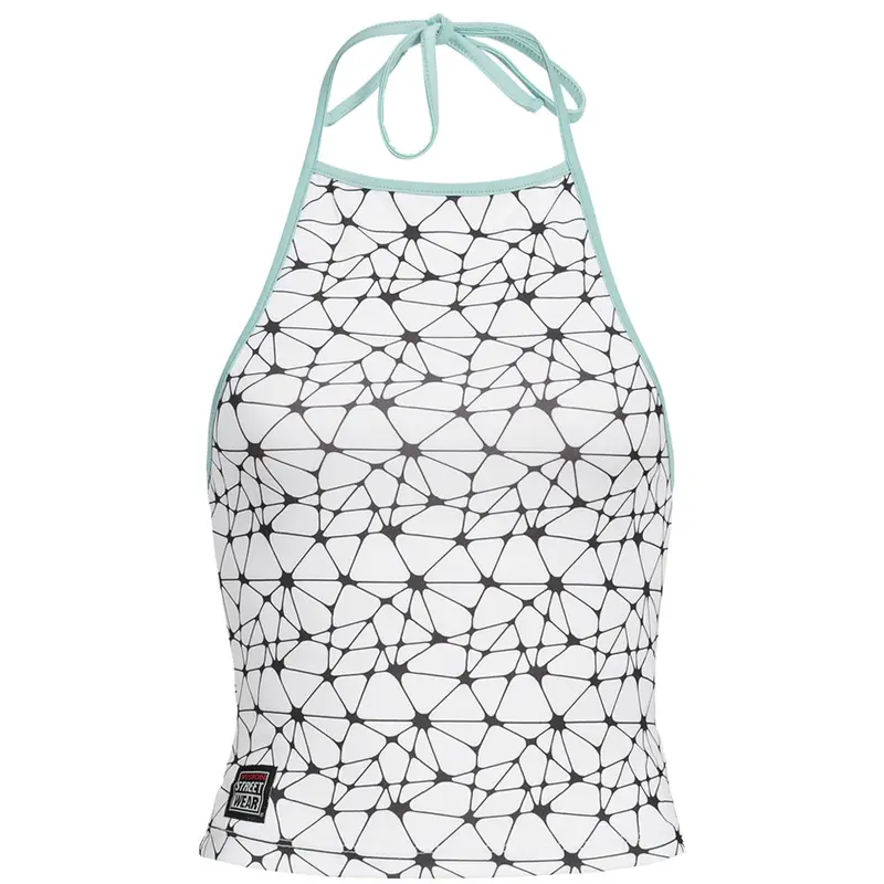 Débardeur Dos nu Vision Street Wear Blanc Femme