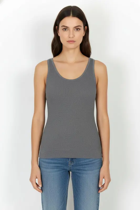 Débardeur Gris - Taille L/40