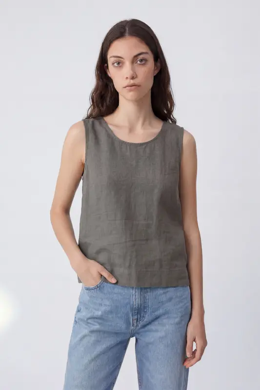 Débardeur Gris - Taille XXXL/46