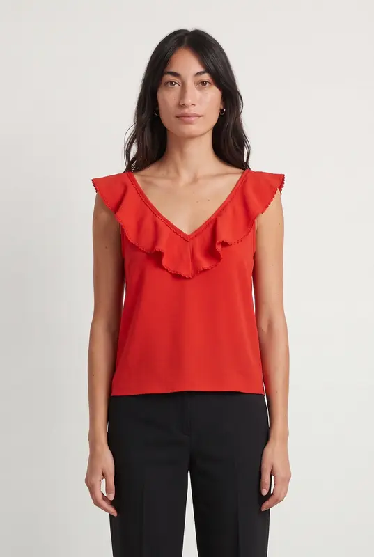 Débardeur Rouge - Taille XS/34