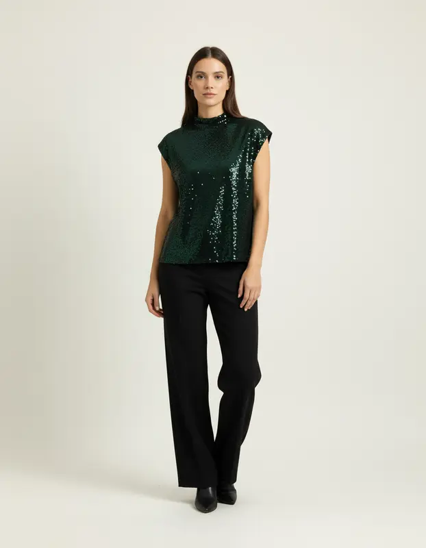 Débardeur Vert - Taille XL/42